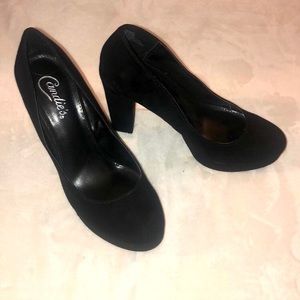 SALE! Candies Black Closed-Toe Pumps Size 8.5M